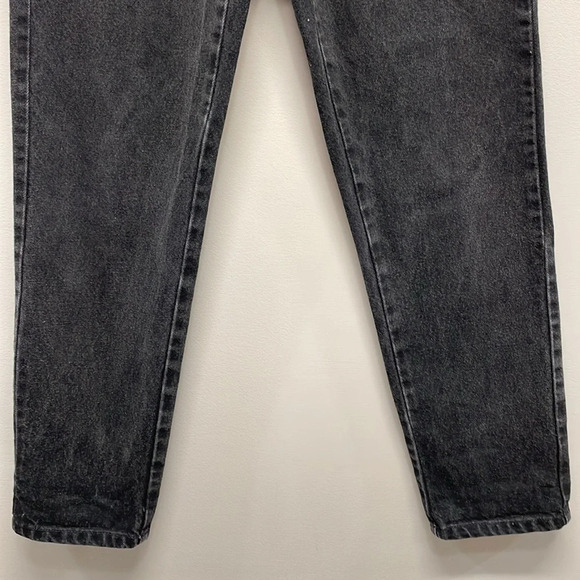 Vintage Express Bleus Classic Denim Black Wash High Waist Jeans 7/8 S - Picture 3 of 15